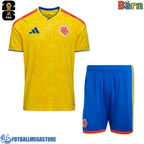 Fotballdrakt Barn Colombia Hjemmedraktsett VM 2026 Kortermet (+ Korte bukser)